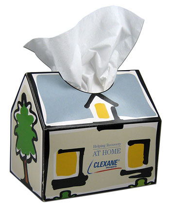 HOUSE TISSUE BOX