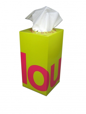 TOWER TISSUE BOX